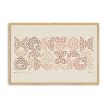 [Color:American Maple], Picture of art in a American Maple frame