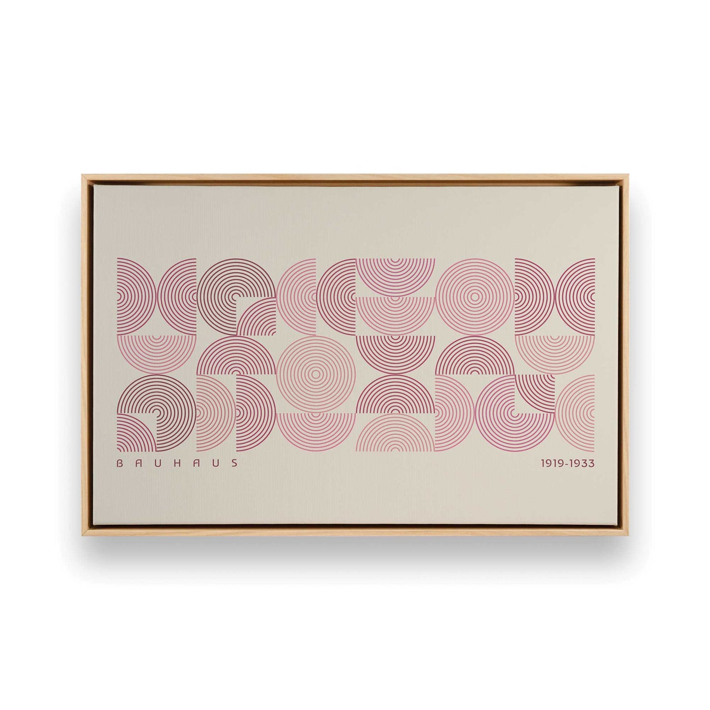 [Color:American Maple], Picture of art in a American Maple frame