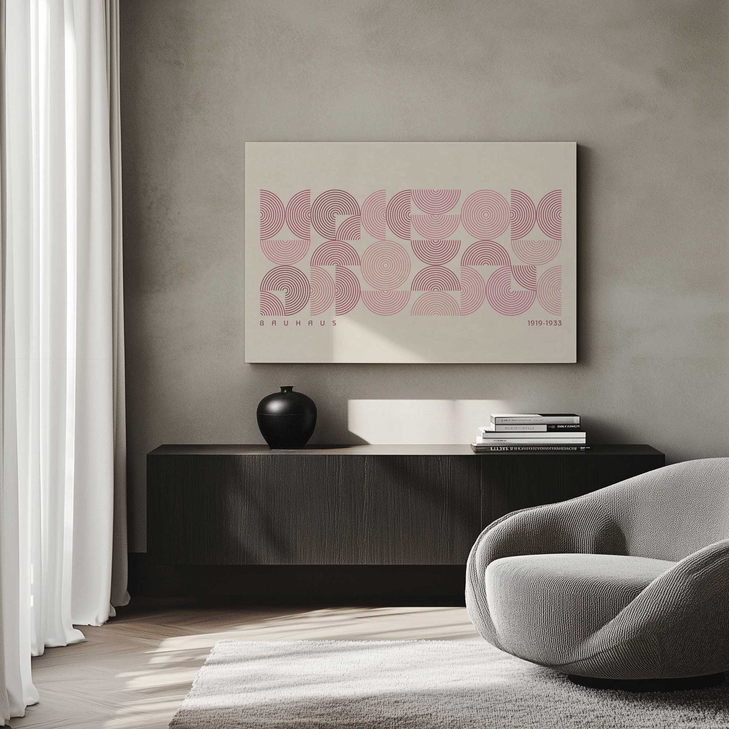 Picture of art in a room