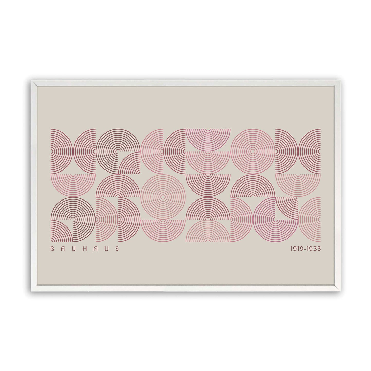 [Color:Opaque White], Picture of art in a Opaque White frame