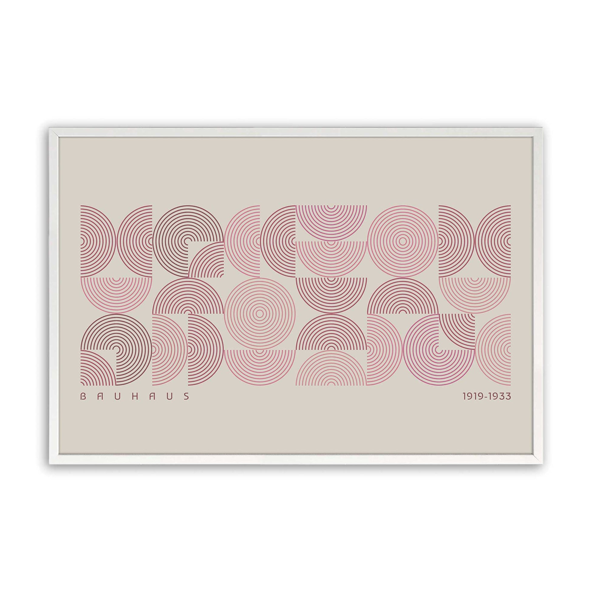 [Color:Opaque White], Picture of art in a Opaque White frame