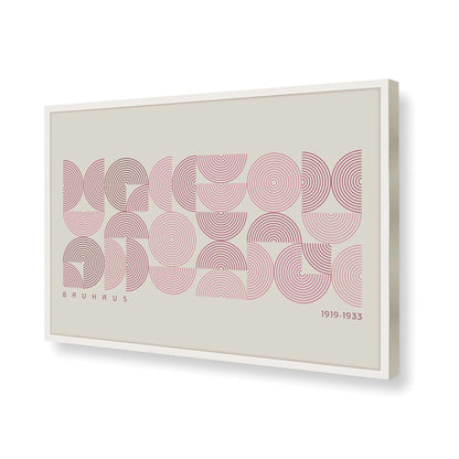 [Color:Opaque White], Picture of art in a Opaque White frame of the corner