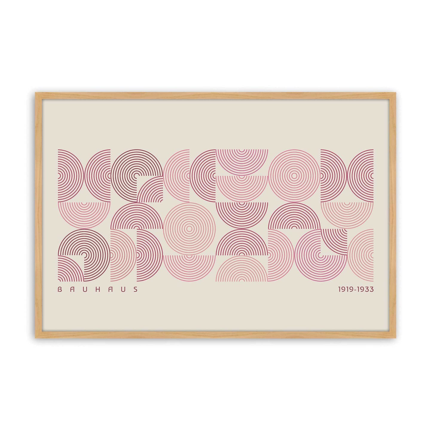 [Color:American Maple], Picture of art in a American Maple frame
