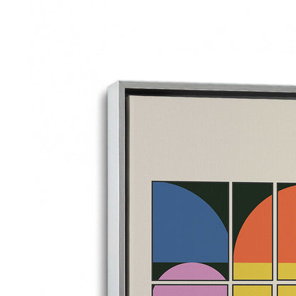 [Color:Polished Chrome], Picture of art in a Polished Chrome frame at an angle