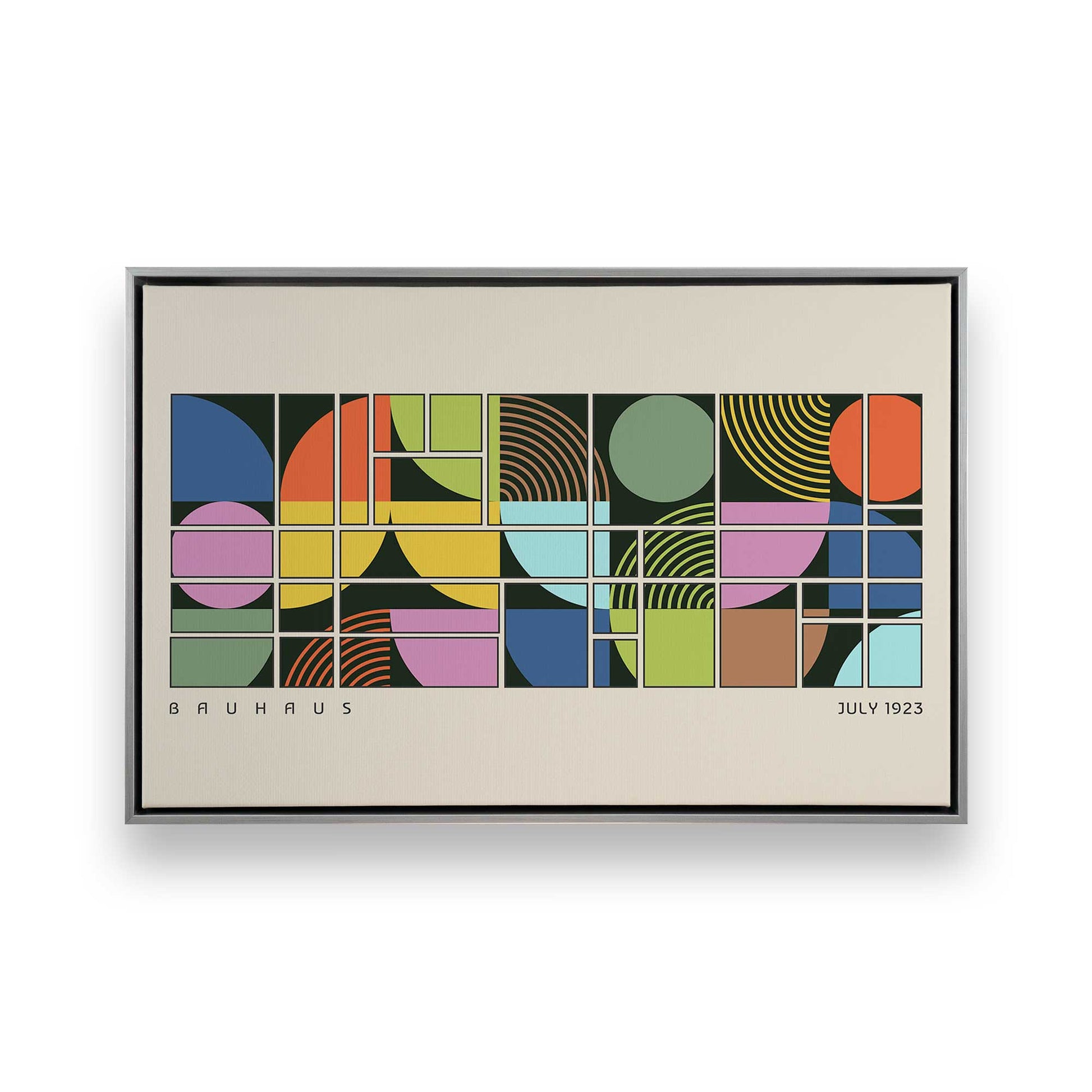 [Color:Polished Chrome], Picture of art in a Polished Chrome frame