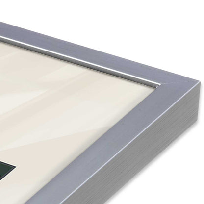 [Color:Polished Chrome], Picture of art in a Polished Chrome frame at an angle