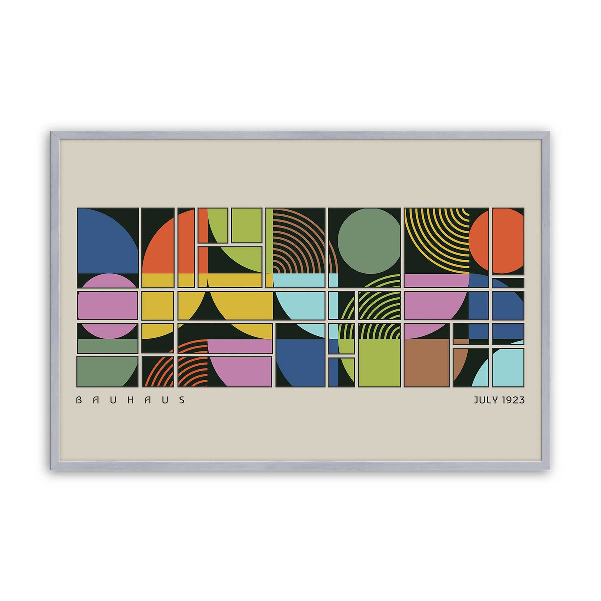 [Color:Polished Chrome], Picture of art in a Polished Chrome frame