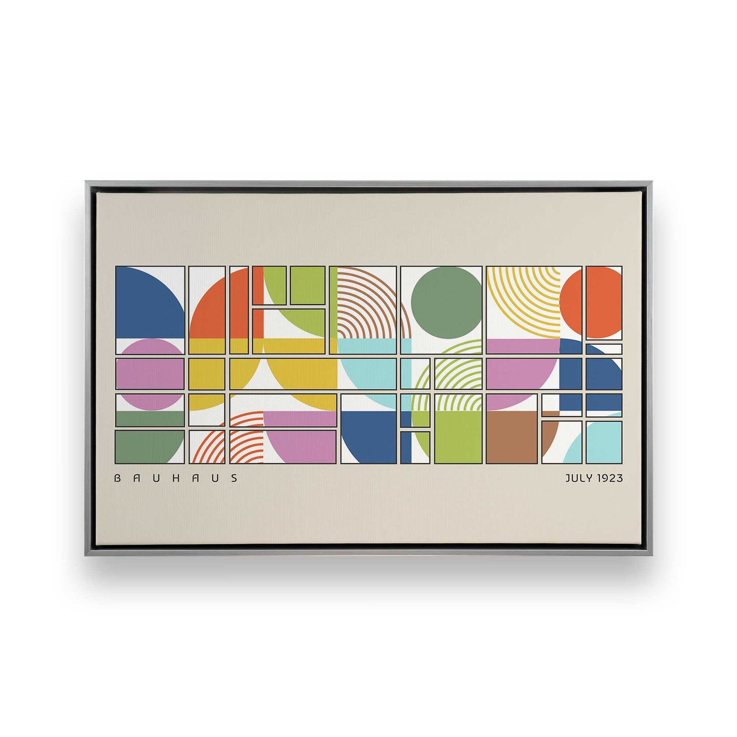 [Color:Polished Chrome], Picture of art in a Polished Chrome frame
