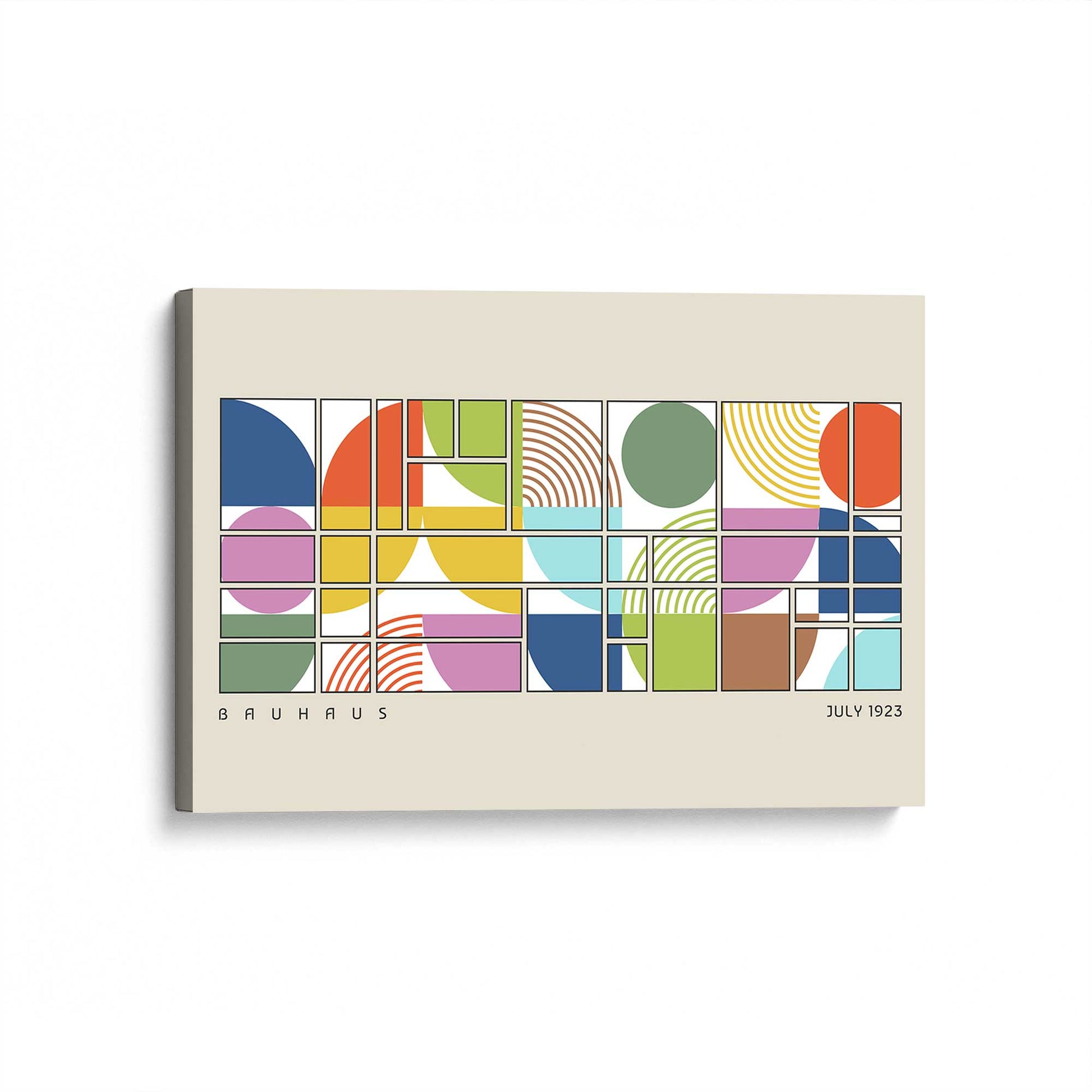 [Color:Stretched Canvas], Picture of art at an angle