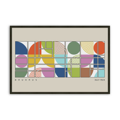 [Color:Satin Black], Picture of art in a Satin Black frame