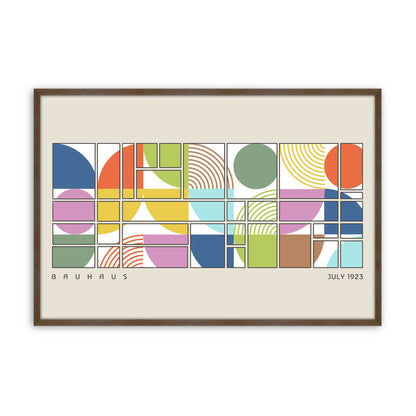 [Color:Walnut], Picture of art in a Walnut frame