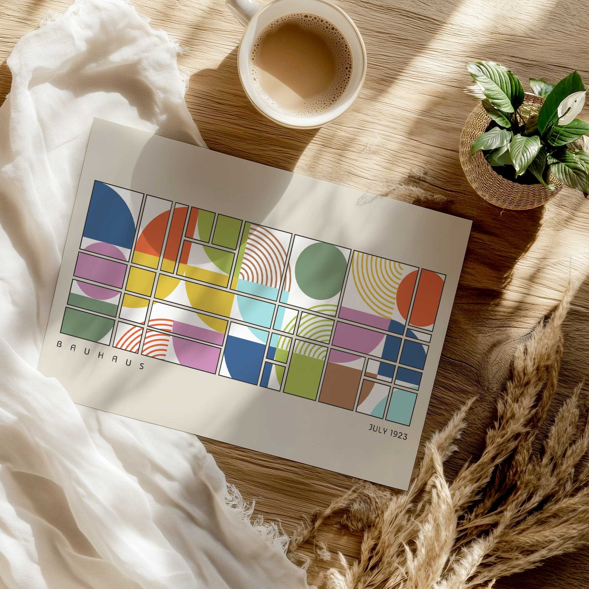 [Color:Rolled Print], Picture of close up of art
