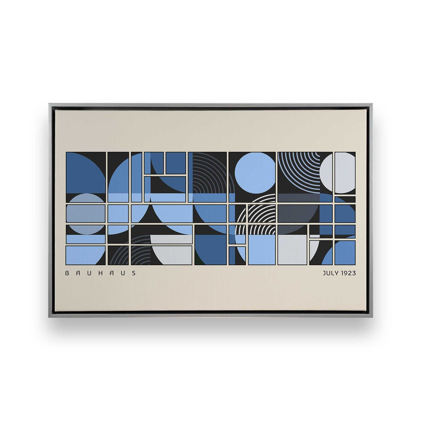 [Color:Polished Chrome], Picture of art in a Polished Chrome frame