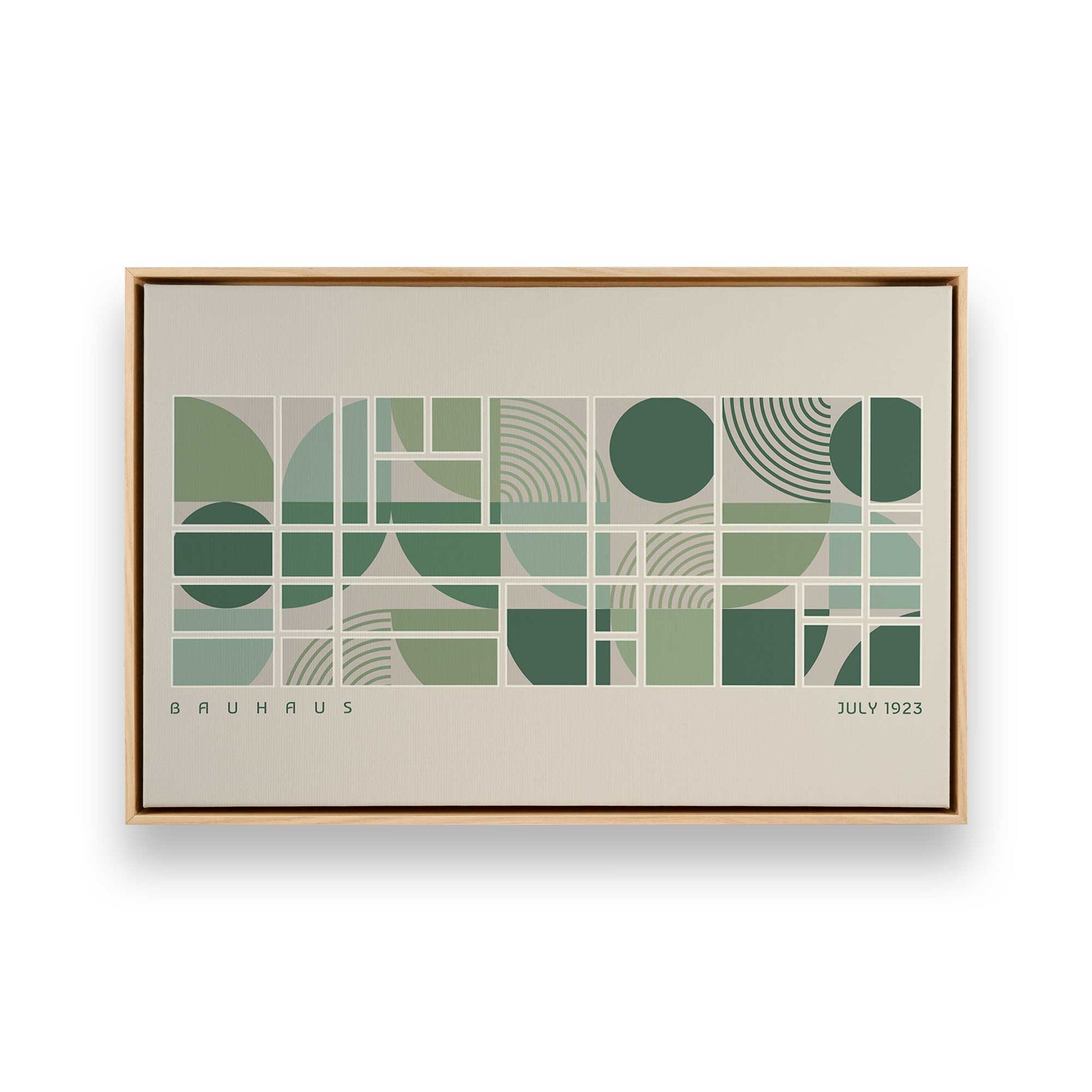 [Color:American Maple], Picture of art in a American Maple frame