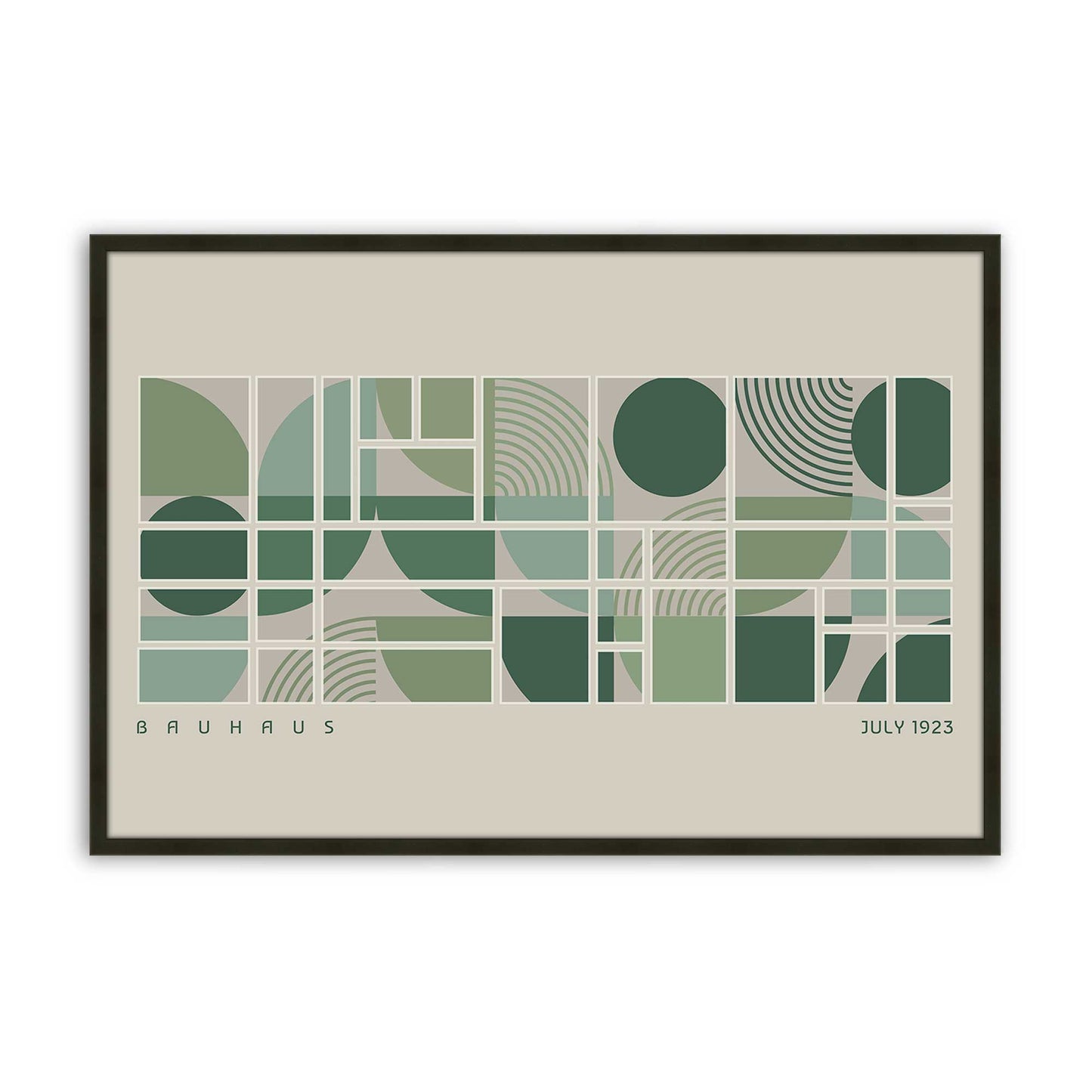 [Color:Satin Black], Picture of art in a Satin Black frame