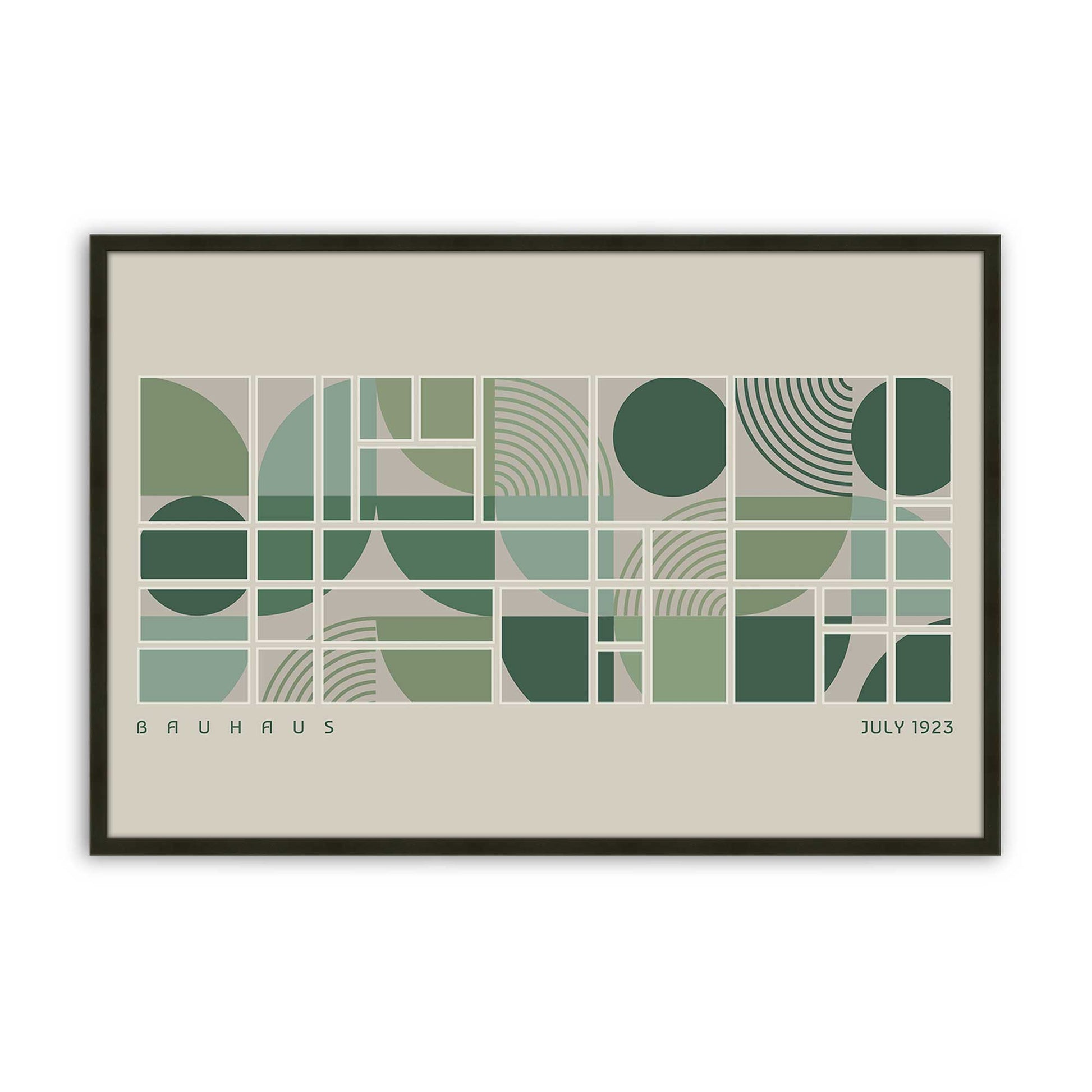 [Color:Satin Black], Picture of art in a Satin Black frame