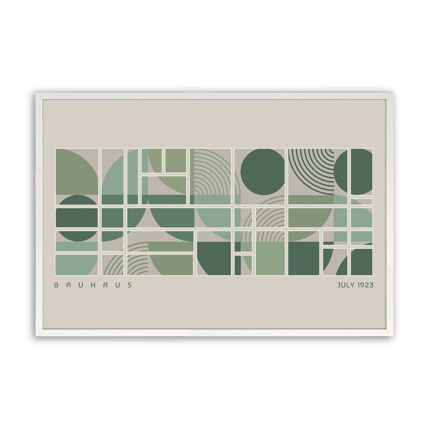 [Color:Opaque White], Picture of art in a Opaque White frame