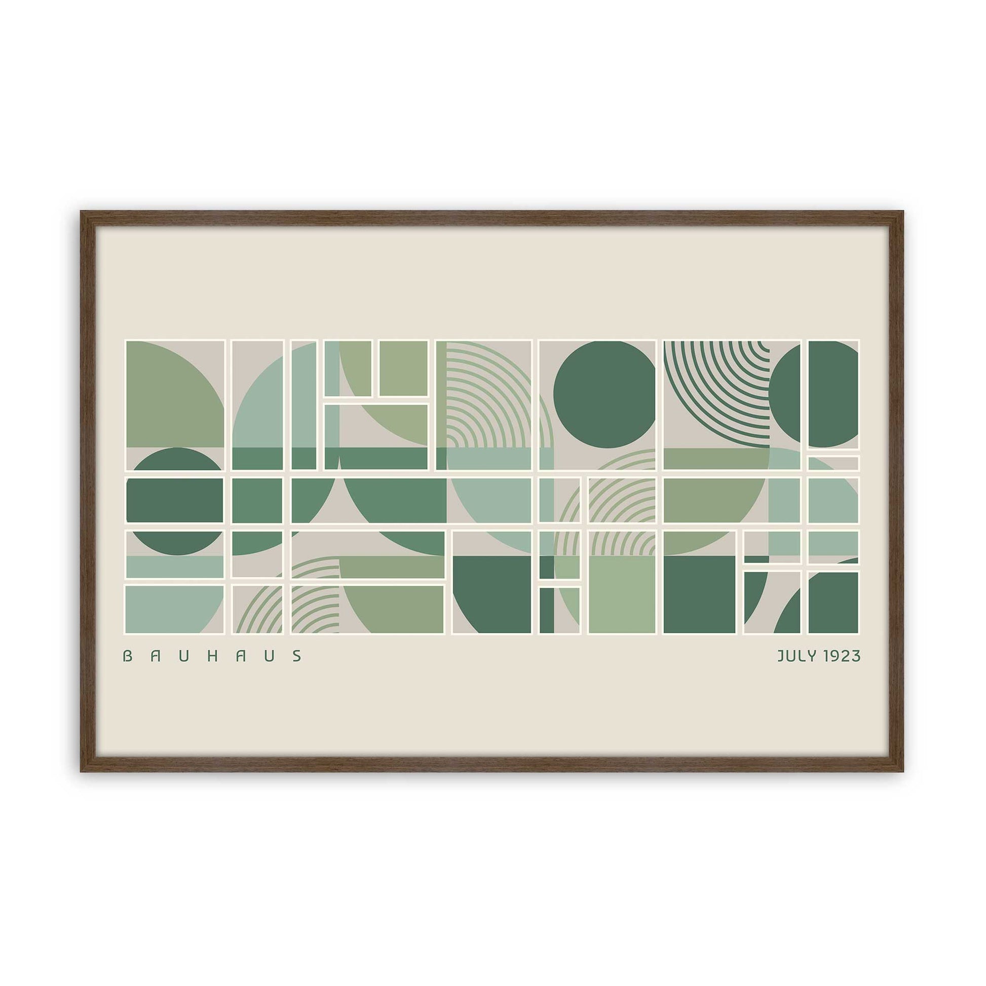 [Color:Walnut], Picture of art in a Walnut frame