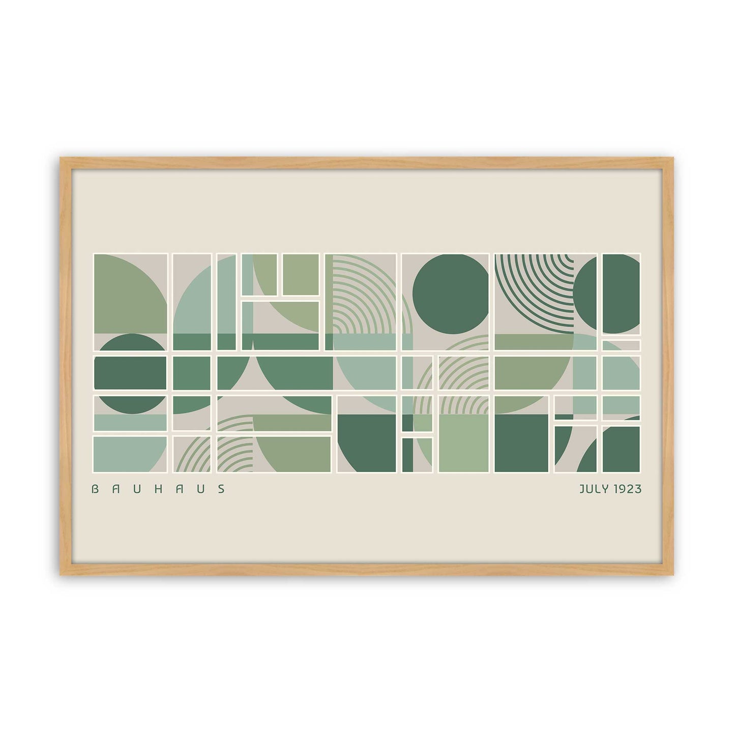 [Color:American Maple], Picture of art in a American Maple frame