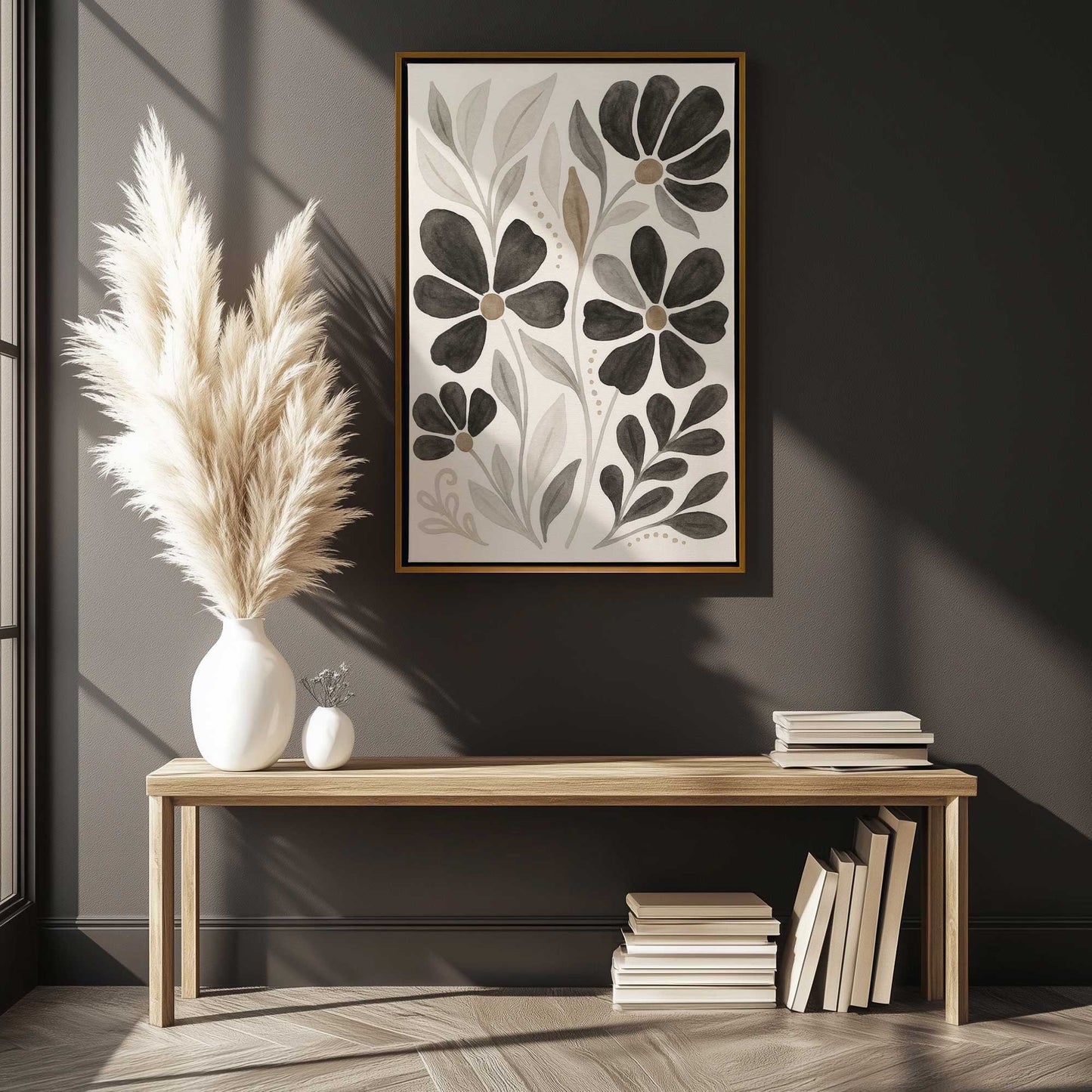 Picture of art in a room