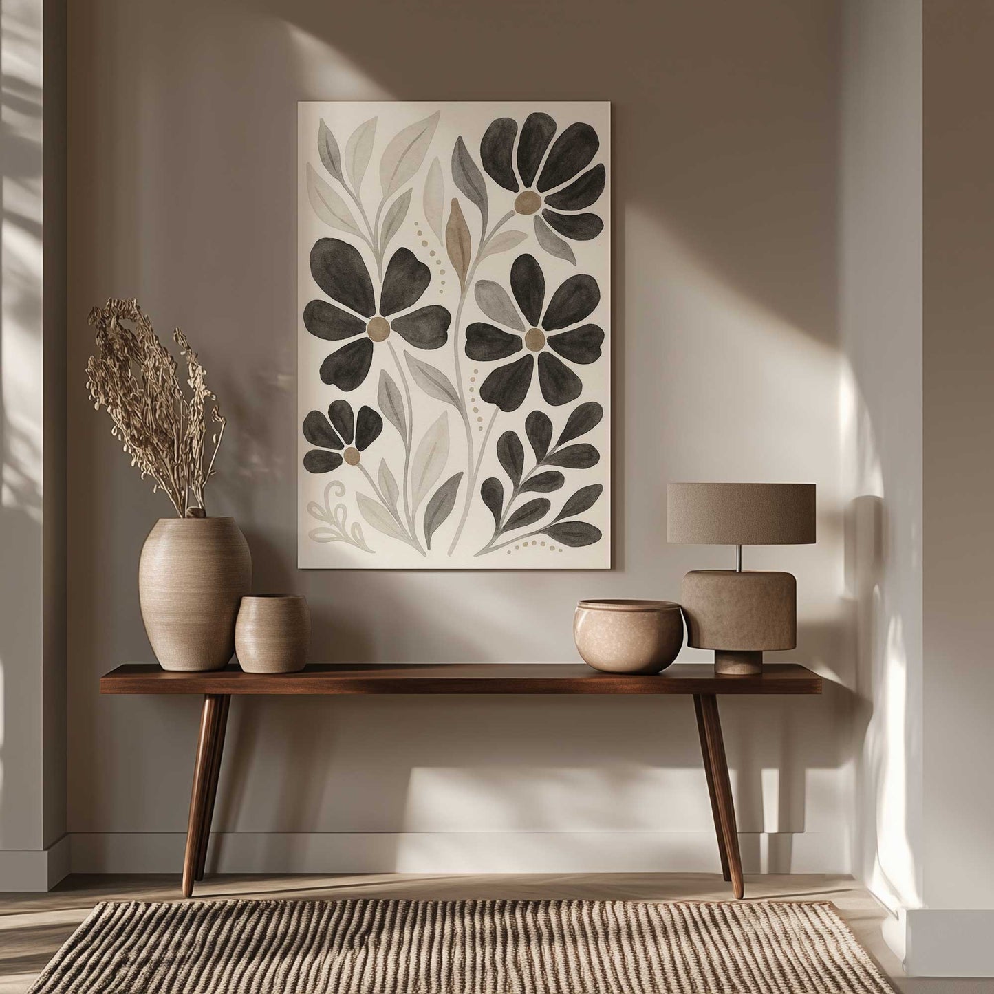 Picture of art in a room