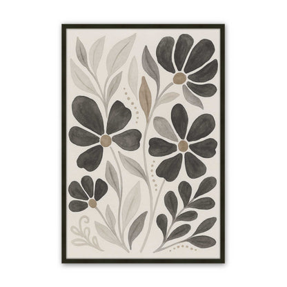 [Color:Satin Black], Picture of art in a Satin Black frame