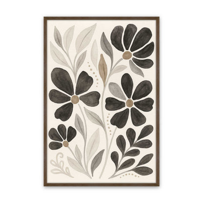 [Color:Walnut], Picture of art in a Walnut frame