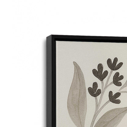 [Color:Satin Black], Picture of art in a Satin Black frame at an angle