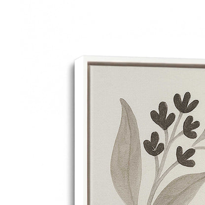 [Color:Opaque White], Picture of art in a White frame at an angle