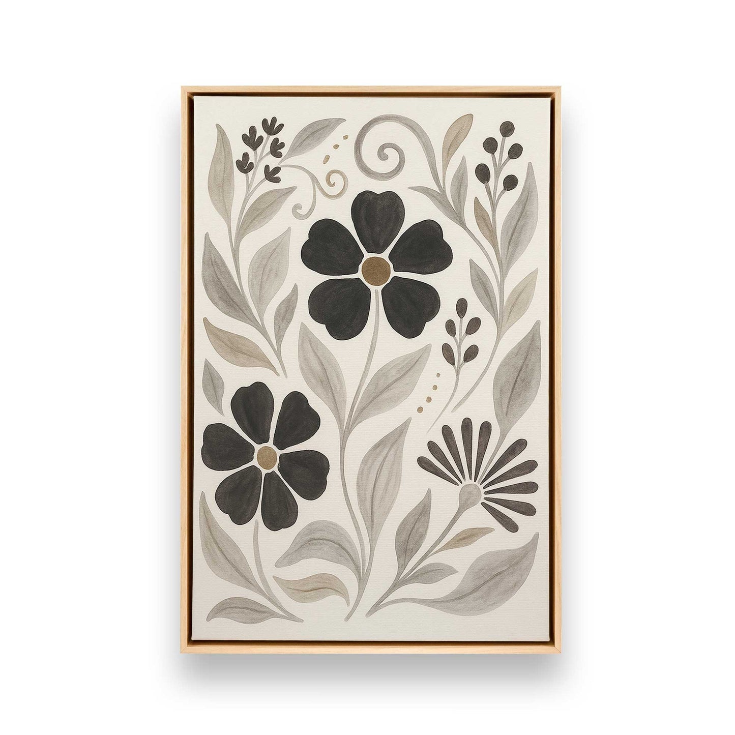 [Color:American Maple], Picture of art in a American Maple frame