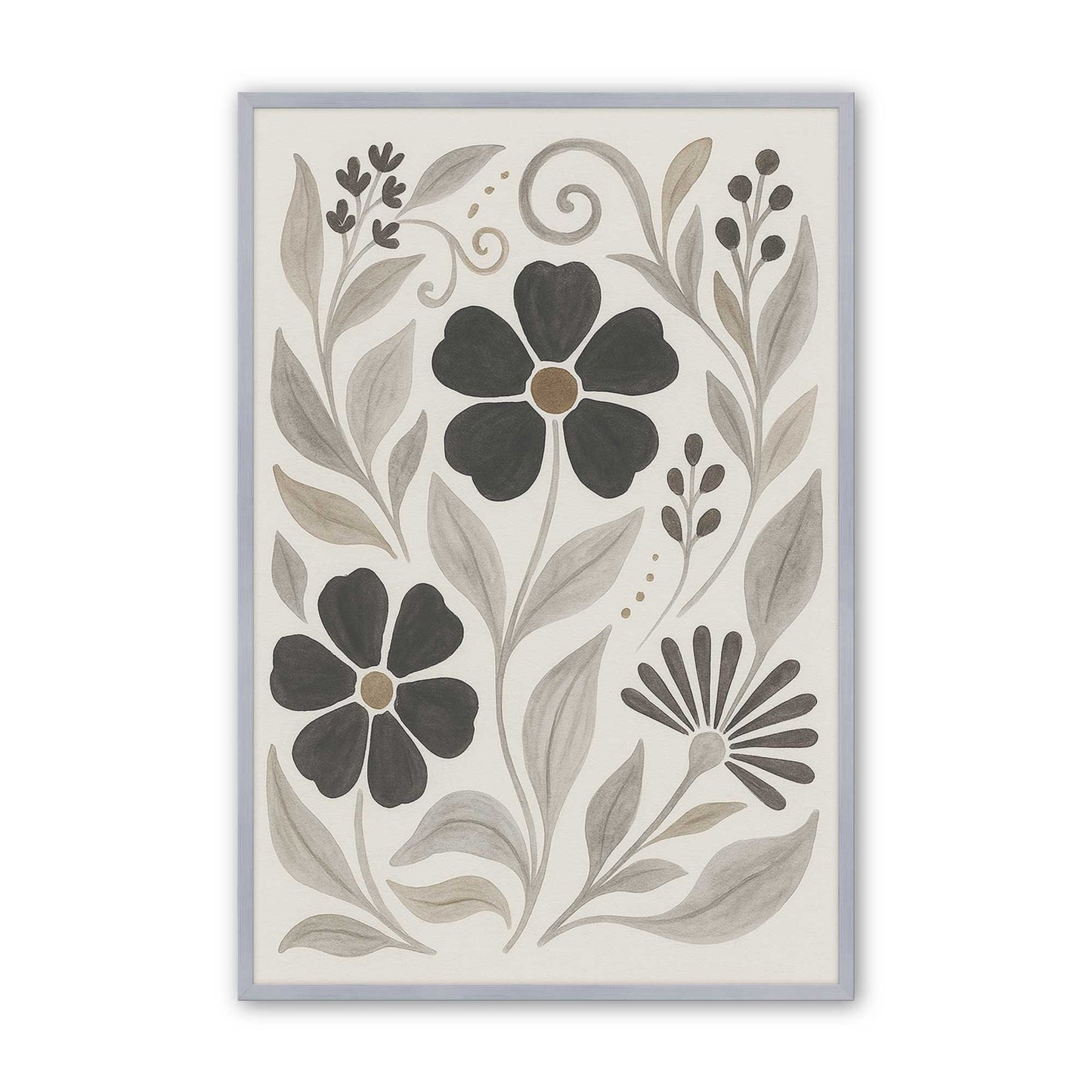[Color:Polished Chrome], Picture of art in a Polished Chrome frame