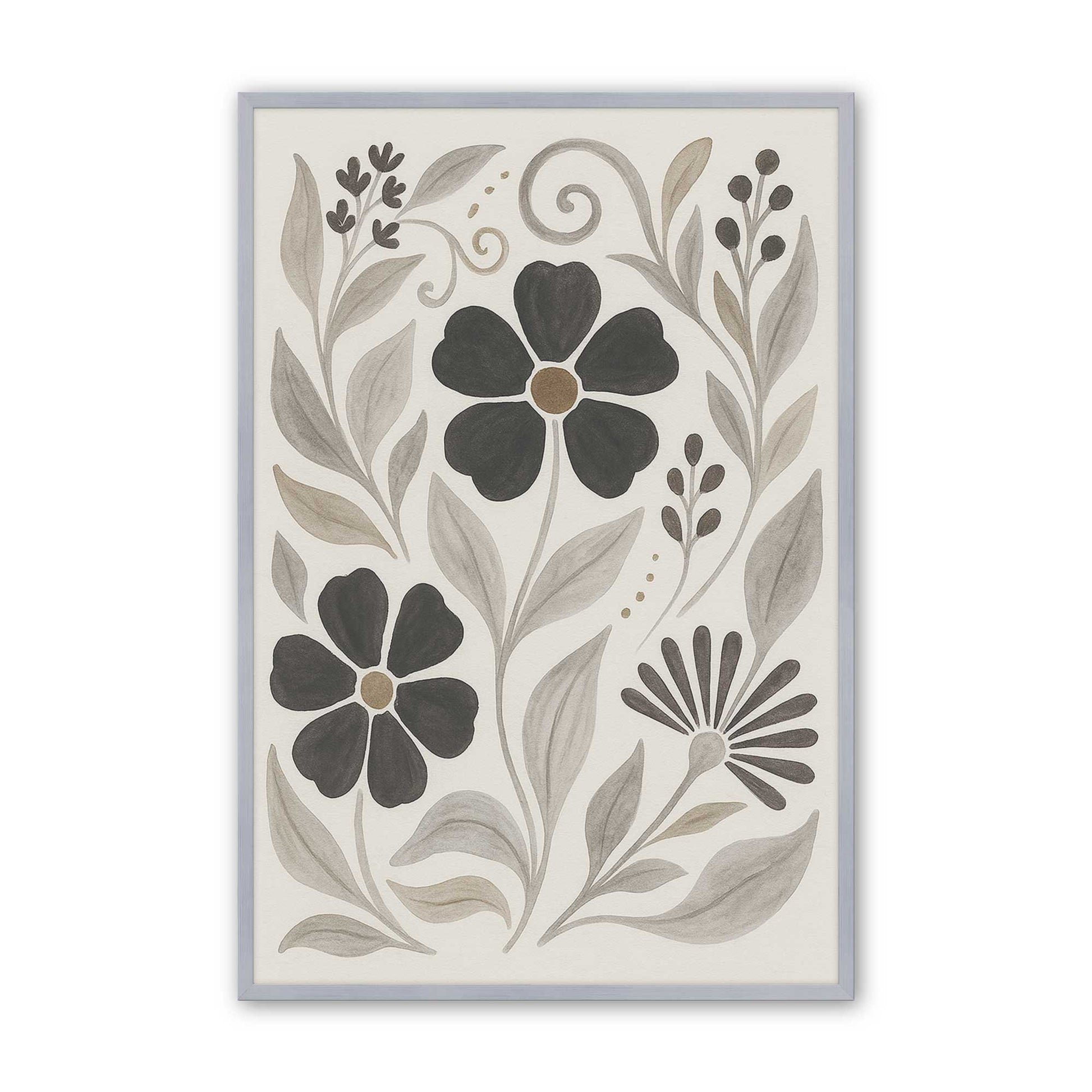 [Color:Polished Chrome], Picture of art in a Polished Chrome frame