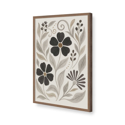 [Color:Walnut], Picture of art in a Walnut frame of the corner
