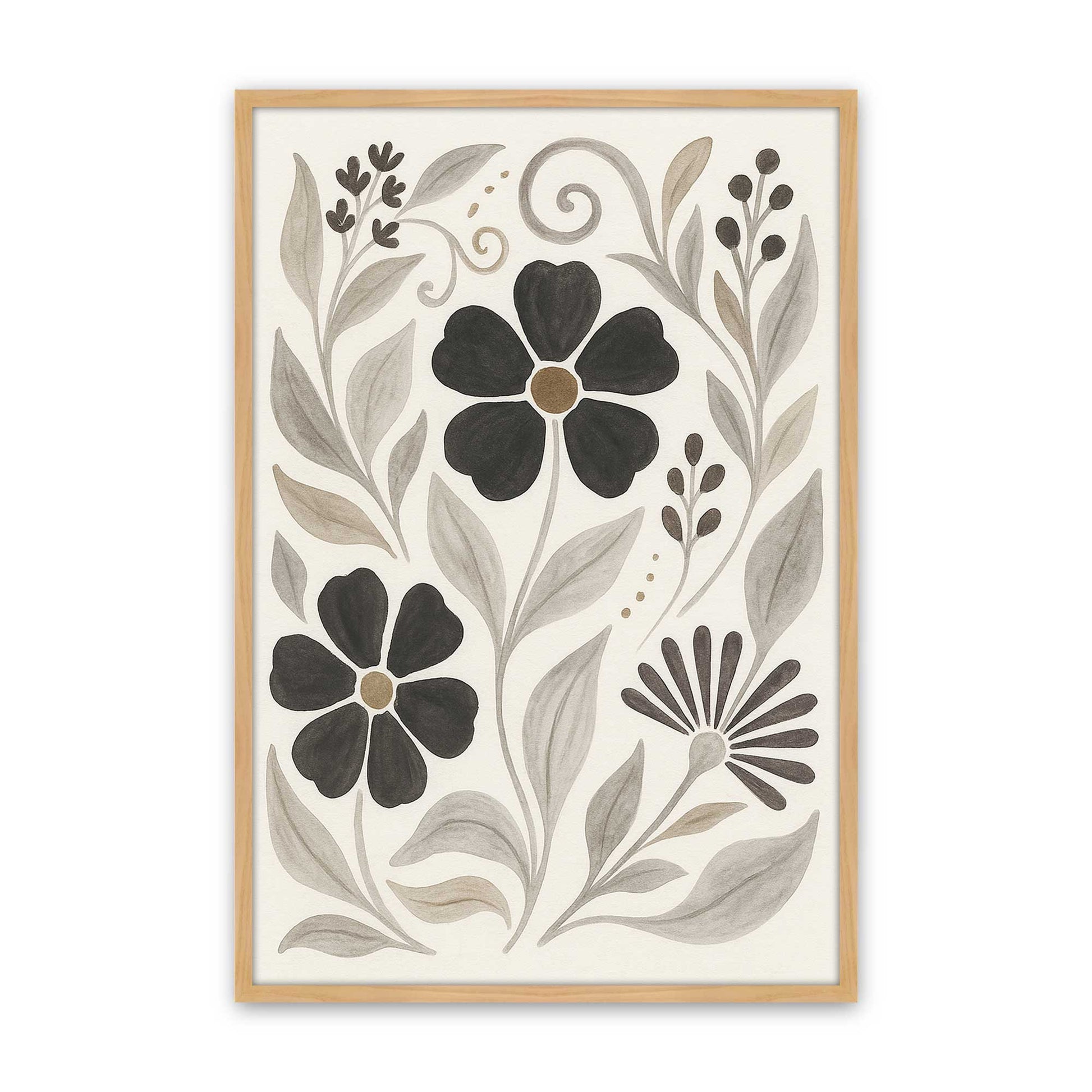 [Color:American Maple], Picture of art in a American Maple frame