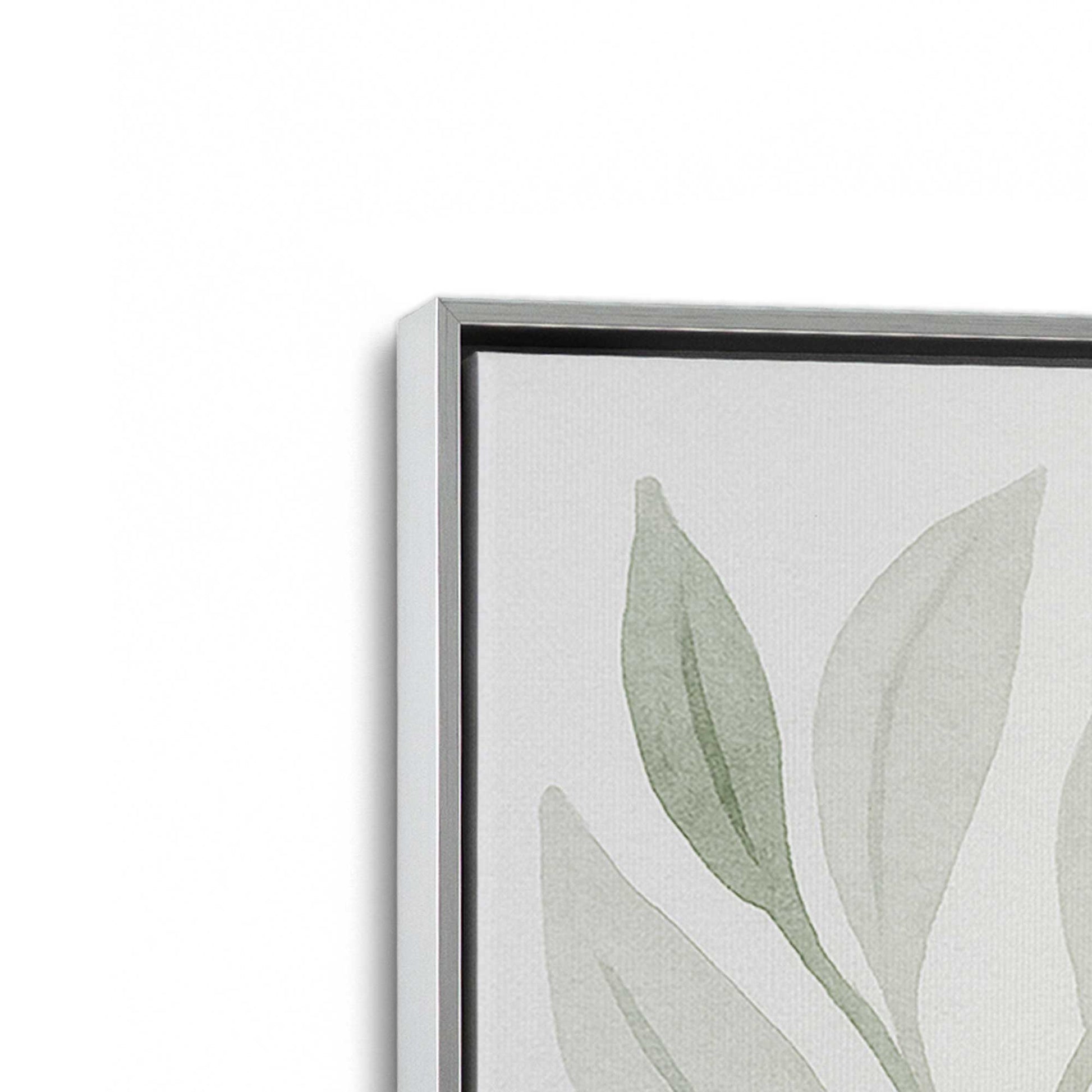 [Color:Polished Chrome], Picture of art in a Polished Chrome frame at an angle