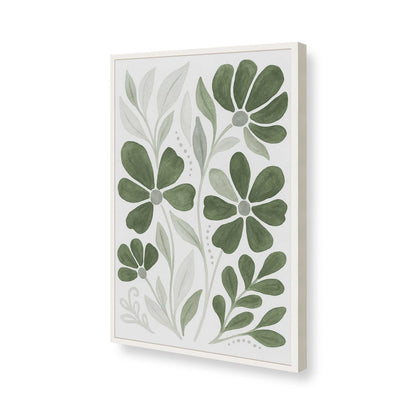 [Color:Opaque White], Picture of art in a Opaque White frame of the corner