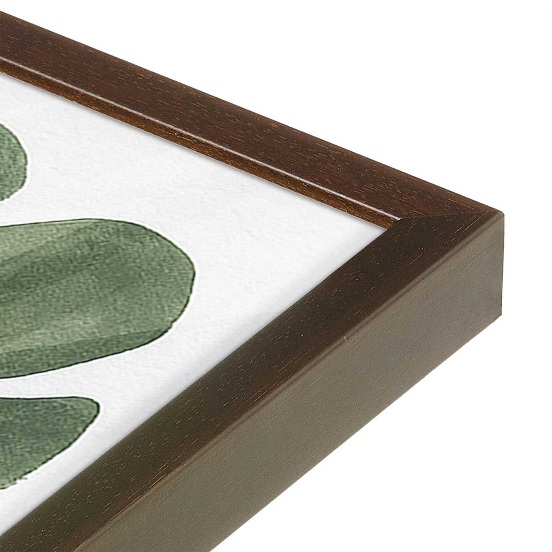 [Color:Belvinder Brown], Picture of art in a Belvinder Brown frame at an angle
