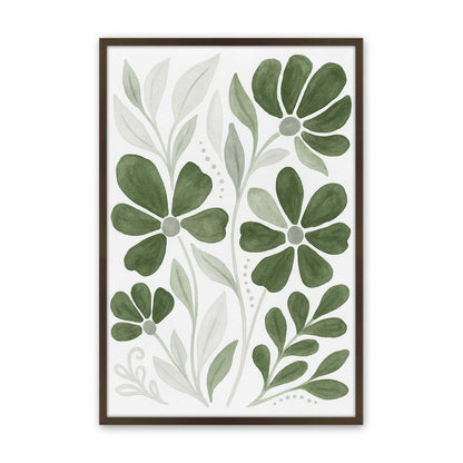 [Color:Brown], Picture of art in a Brown frame
