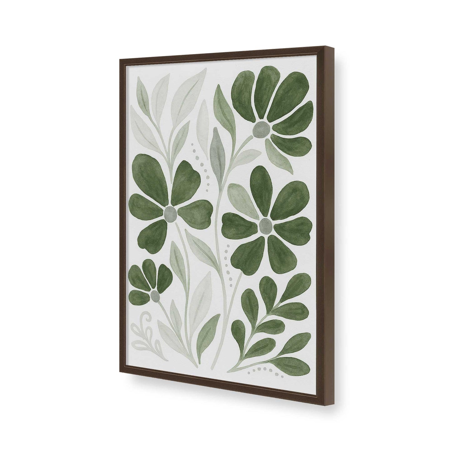 [Color:Belvinder Brown], Picture of art in a Belvinder Brown frame of the corner