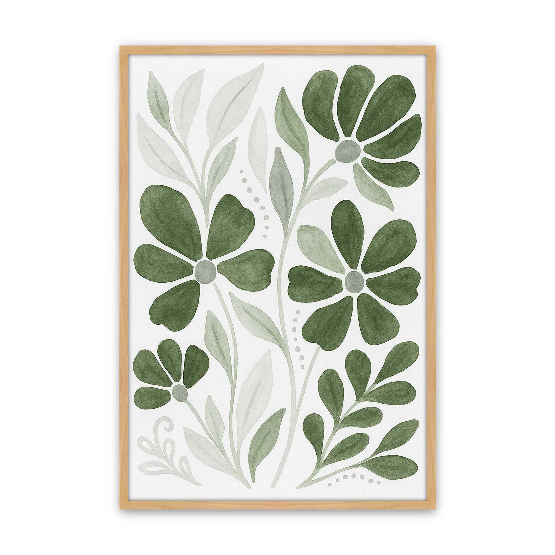 [Color:American Maple], Picture of art in a American Maple frame