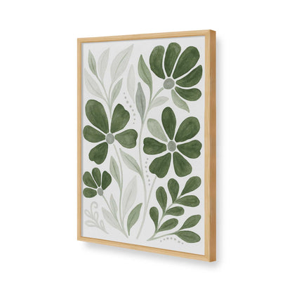 [Color:American Maple], Picture of art in a American Maple frame of the corner