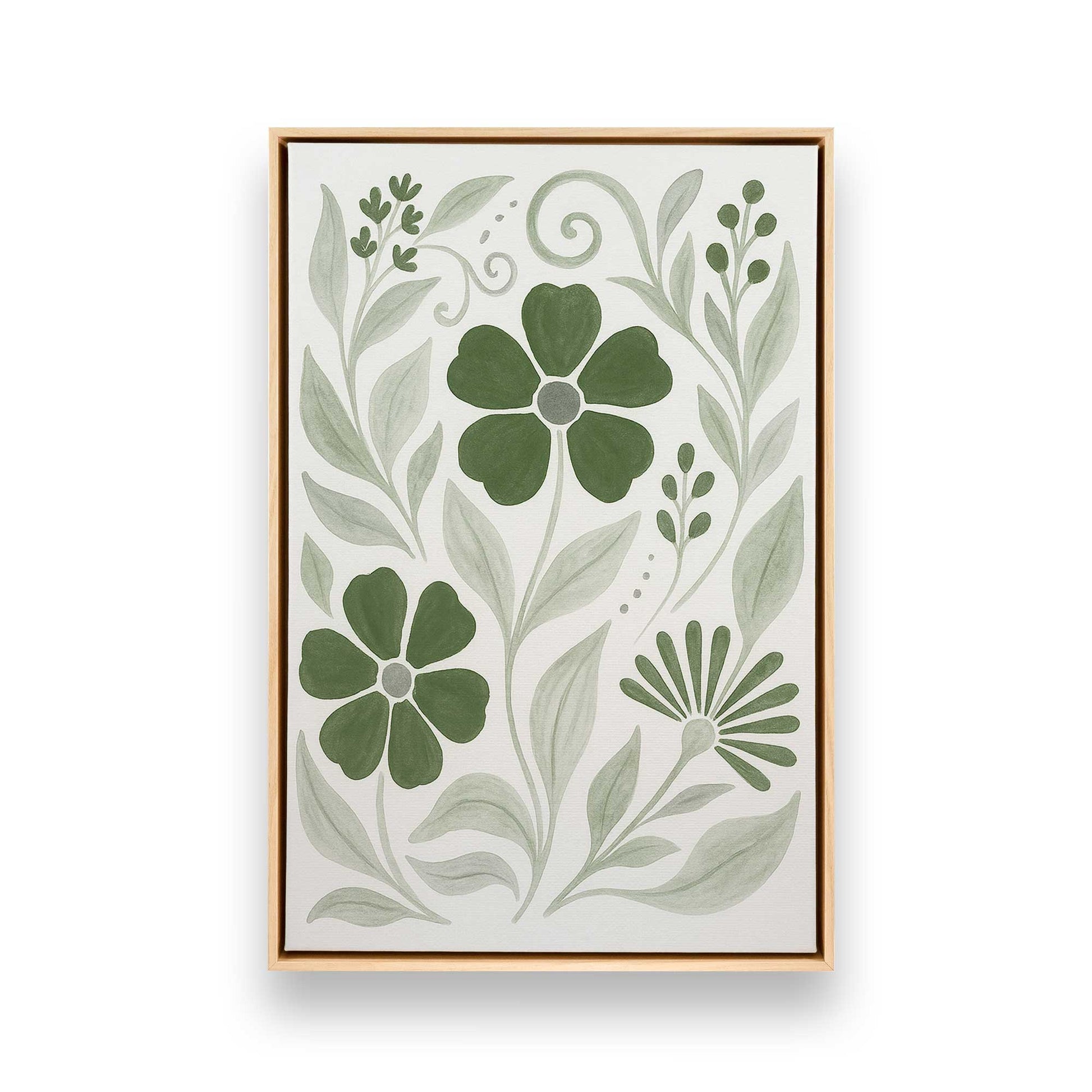 [Color:American Maple], Picture of art in a American Maple frame