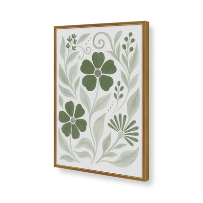 [Color:Polished Gold], Picture of art in a Polished Gold frame of the corner