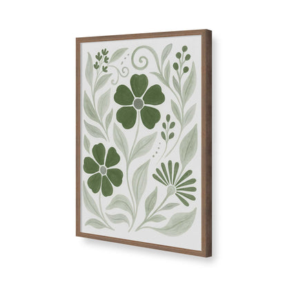 [Color:Walnut], Picture of art in a Walnut frame of the corner