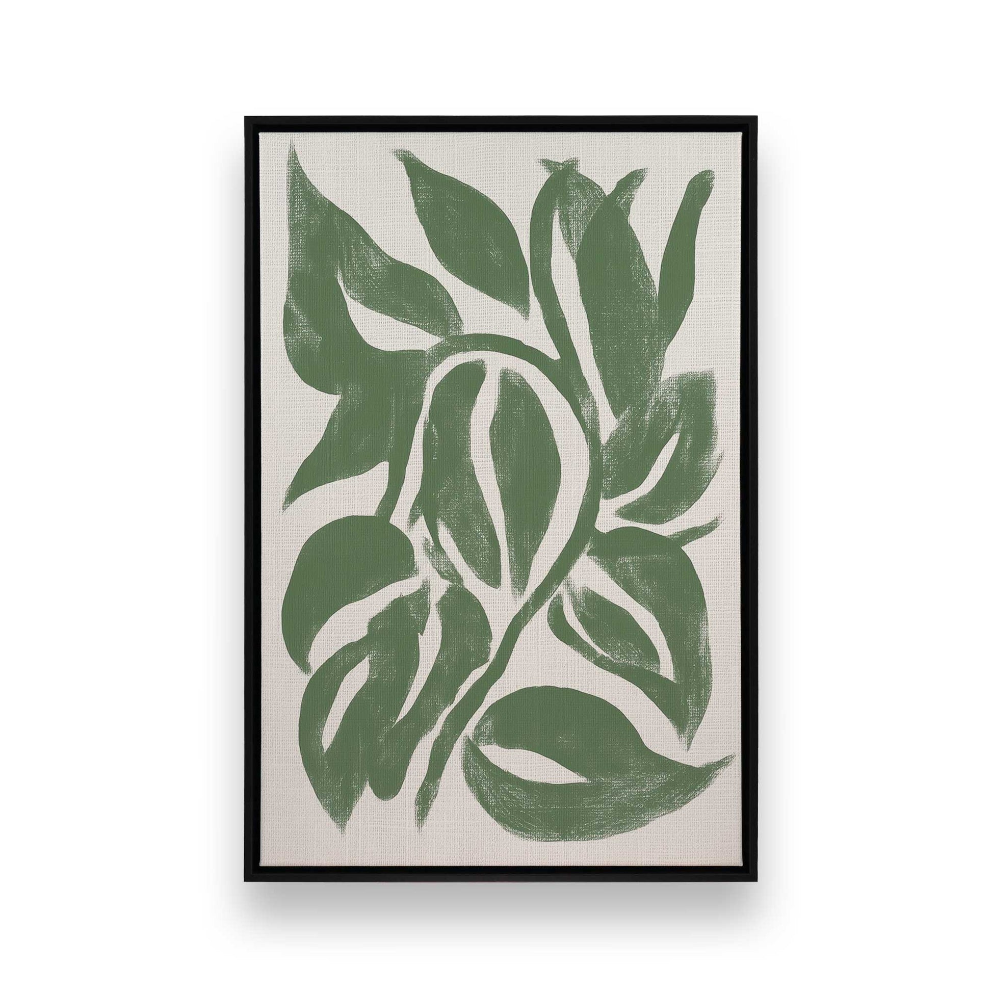 [Color:Satin Black], Picture of art in a Satin Black frame