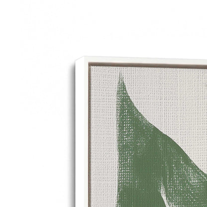 [Color:Opaque White], Picture of art in a White frame at an angle