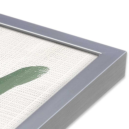 [Color:Polished Chrome], Picture of art in a Polished Chrome frame at an angle