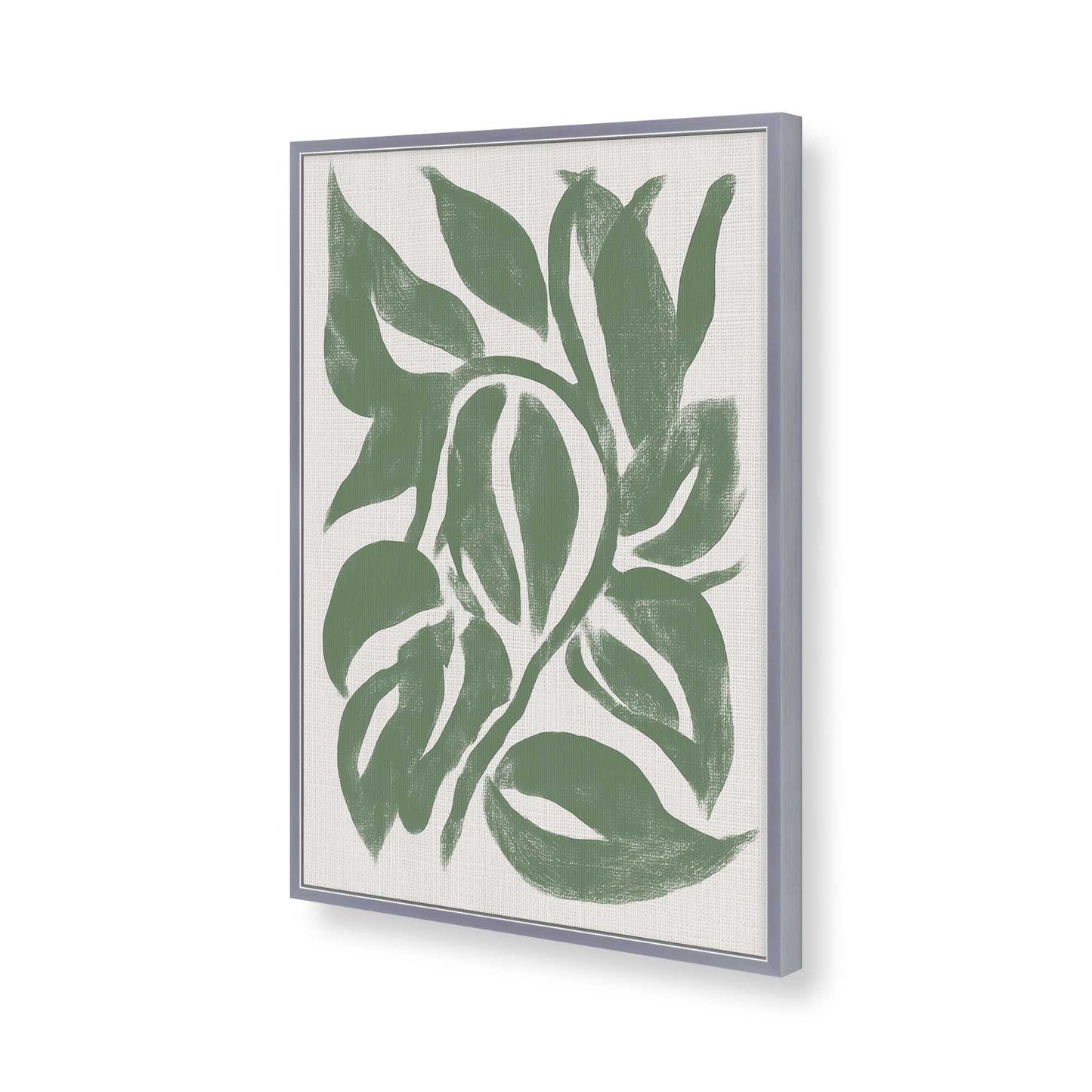 [Color:Polished Chrome], Picture of art in a Polished Chrome frame of the corner