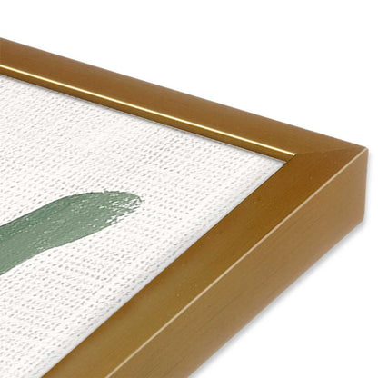 [Color:Polished Gold], Picture of art in a Polished Gold frame at an angle