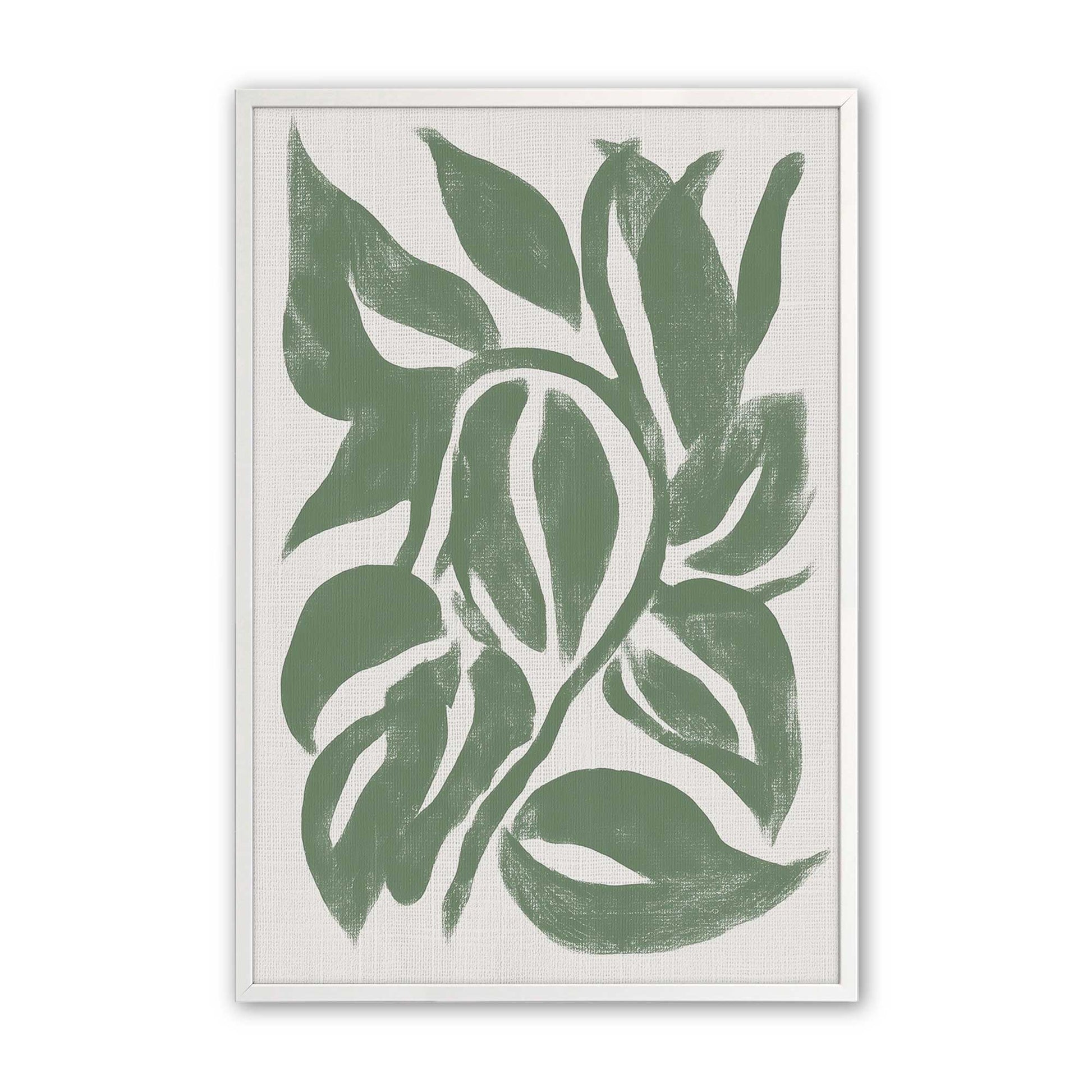 [Color:Opaque White], Picture of art in a Opaque White frame
